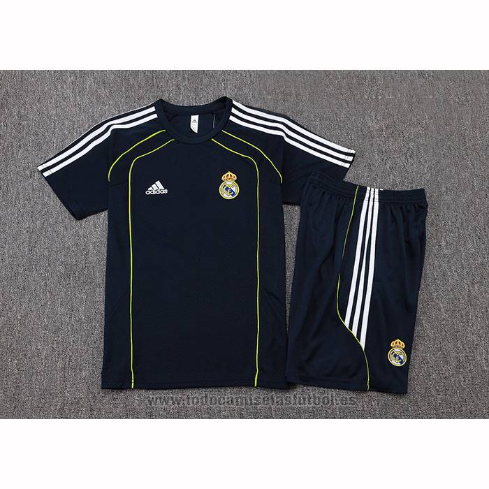 Chandal del Real Madrid Manga Corta 2025-2026 Azul - Pantalon Corto